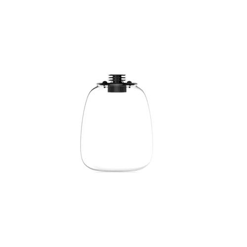 Bioloark QD-205 Large Penguin-Inspired Glass Terrarium with LED Grow Light, 8.5" x 10.2", 7.6L Bio Bottle Moss Terrarium for Plant Display, Ferns, and Miniature Landscapes - color: QD-205 (8.6 "X10.3")
