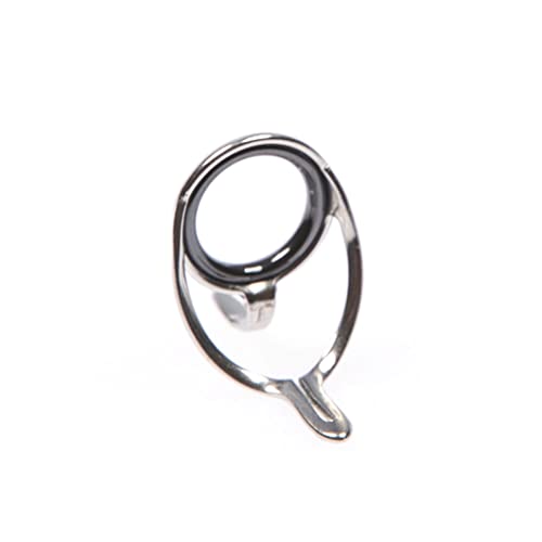 Fly Rod Guides Set, Hard Snake Ring Hook Keeper Fishing Rod Guide Tip Repair Kit Cases & Tubes