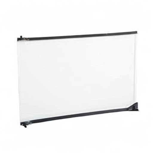 Exo Terra PT2534 Glass Door for Left Terrarium 90 x 45 x 45 cm, White, Black