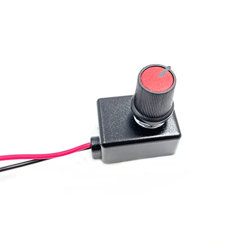1pcs Mini DC 0/1-10V Dimmer Knob Controller Rotary Switch PWM Dimming for Dimmable LED Light Grow lamp Driver Interior Spotlight
