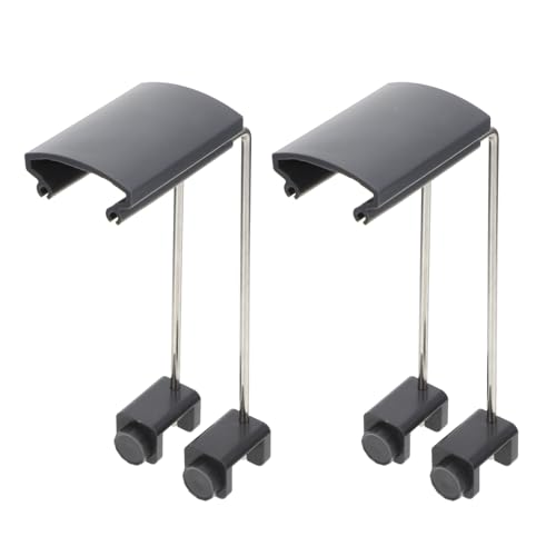 2pcs Fixtures Lamp Holders Light Rack Professional Led Support Accessories Decoration Tank Grass Water for Holder Stands Aquarium Plastic on Clip Mount Stand Plant Fish Reptile