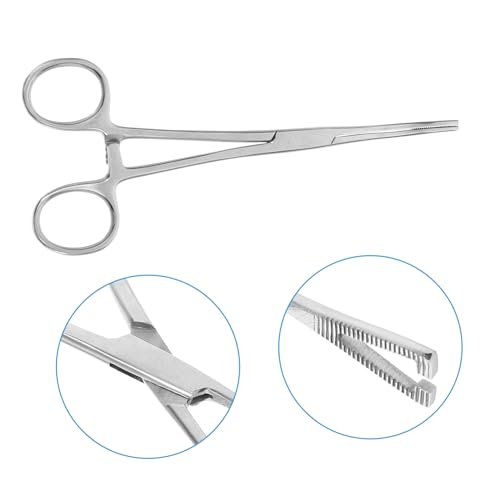 VICASKY Stainless Steel Reptile Feeding Tongs Long Tweezers Clamp for Snakes Lizards and Aquatic Plants Ergonomic Aquarium Feeding Tool for Bearded Dragons and Geckos