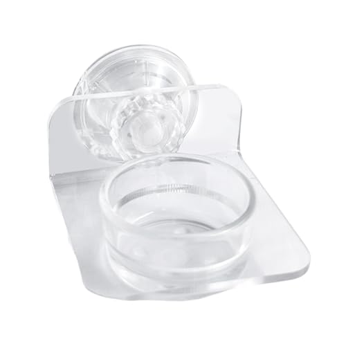 Gecko Feeder - Gecko Feeding Ledge Suction Cup, Reptile Food Feeder Bowl, Suction Cup Food Tray Lizard | Acrylic, Magnet, Bowls, Reptile Feeding Ledge for Lizards, Chameleons, Tree Frogs, - color: B