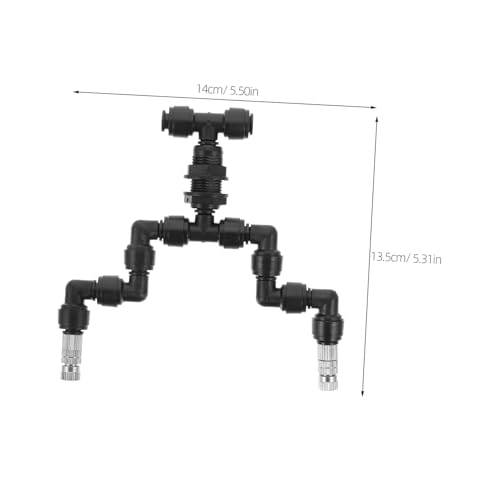Garden Spray Nozzle for Reptile Humidifiers Efficient Misting Tool for Terrariums for Tank Watering Easy Installation for Optimal Coverage - size: 14.00X13.50X2.00CM