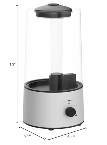 Dreyoo Reptile Humidifier Fogger, 4L Cool Mist Fog Mister with Tube for Tortoise Habitat Chameleon Snake Amphibians, Compatible with All Terrariums, Cages and Enclosures