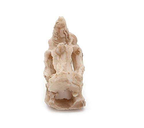 Driak 3pc Resin Rhino Skull Rhino Decor Aquarium Decoration Fish Tank Decorations Reptile Fish Tank Terrarium Decor Reptile Hide Fish Hideout Aquarium Decor
