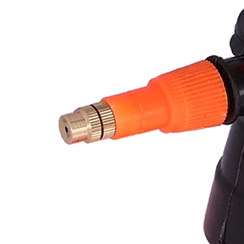 Yctze Fogger Sprayers Hand Pressure Trigger Spray Bottle - Adjustable Air Compression Watering Can with Rotating Copper Nozzle for Plants and Reptiles
