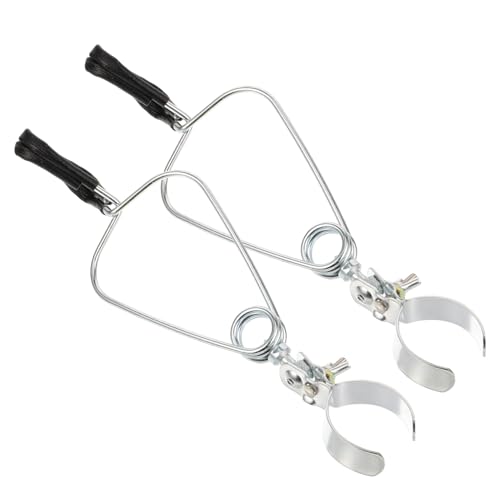 BESPORTBLE 2sets Adjustable Reptile Heat Lamp Holder Clamp for Turtle Lamps Strong Stand Fixture for Leopard Gecko Light 2pcs*2
