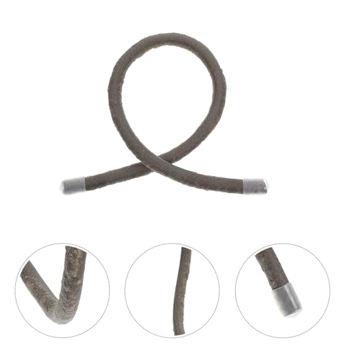 BESPORTBLE Reptile Climbing Branch Suction Cups and End Caps, Artificial Vine for Gecko Tank Accessories and Hermit Crab Habitat Decoration, 0.5 Meter Flexible Jungle Vine for Lizard