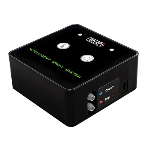 Rainforest Terrarium Timed Fogging System, Reptile Humidifier with WiFi Smart Spray Kit, 360 Rotatable Nozzle with Remote APP Control, Ideal for Automatic Terrarium Misting, 10m (5m 2 nozzles) - size: 5m 2 nozzles