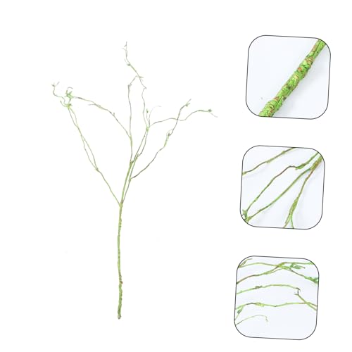 VICASKY Reptile Climbing Vine Decor for Terrarium Fake Vine Plant Suction Cup Realistic Reptile Tank Landscape Accessory for Lizards Snakes and Spiders