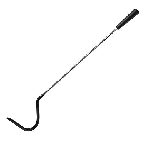 Heavy Duty Hook or Snack Handler Stainless Steel 18" Long Snake Handling Tool. which is Designed to be Easy to use for All Veterinarians. - size: 18 Inch