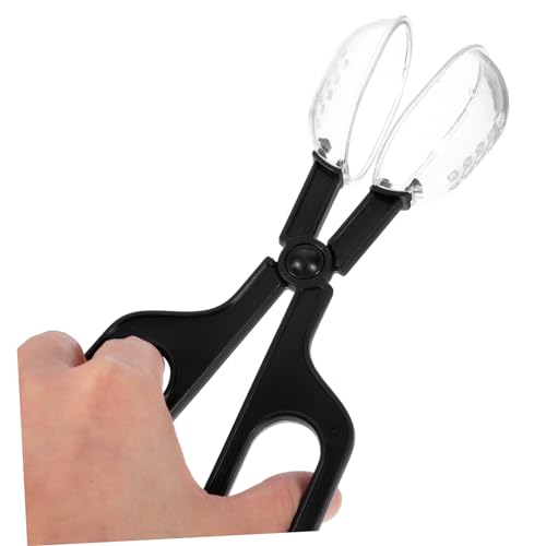 YARNOW 3pcs Multi-use Small Animal Poop Scoop Plastic Scissor for Hamster Supplies Scientific Grip for Safety