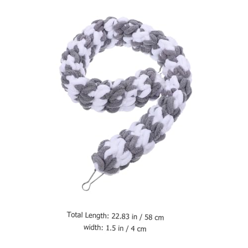 Happyyami 2pcs Parrot Climbing Rope Reptile Swing Toys Reptile Climbing Vine Snake Climbing Branch Reptile Swing Rope Parrot Reptile Rope Terrarium Hanging Branch Represent Cotton Pet
