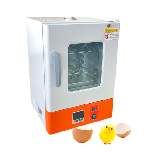 Electric Heating Constant Temperature Lab Incubator 22L 11X11X11Inch Chamber RT-70℃ 110V 60Hz Cabinet Incubator for Reptile Egg Bacterial Culture Seed Germination Medical Science