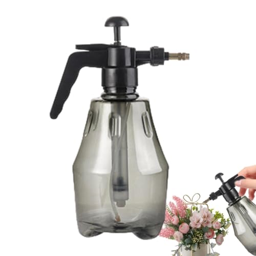Pressure Sprayer - Garden Mist Pump, Fine Spray Bottle, Adjustable Nozzle, Compact Refillable Design, Durable Pot | Indoor Water Mister, House Plant Care Tool, Flower Watering Bottle