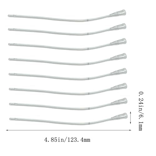 8Pcs Pet Bird Parrot Milk Feeding Syringe Set, Bird Hand Feeding Syringe with Soft Feeding Tubes for Feeding Pets(5ml+10ml+20ml) - size: 5ml+10ml+20ml