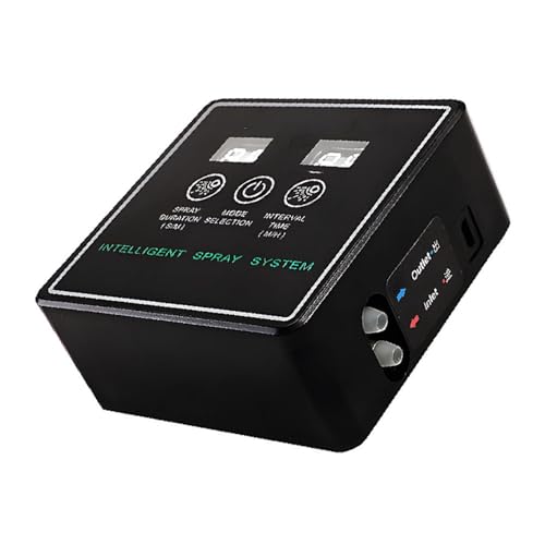 Reptile Fogger with Nozzles Touchscreen Interface Auto Humidifier for Snake Tanks Lizard Enclosures Amphibian Habitats 16ft Hose IPX4 Rated - size: 5m 2 Nozzles
