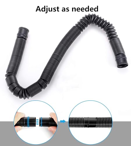 Reptile Fogger Extension Hose, Plants Humidifier Replacement Tubes, Accessories for Reptile Tank, Terrarium, Grow Tent, Mushroom(Not Include Humidifier) - color: Grey