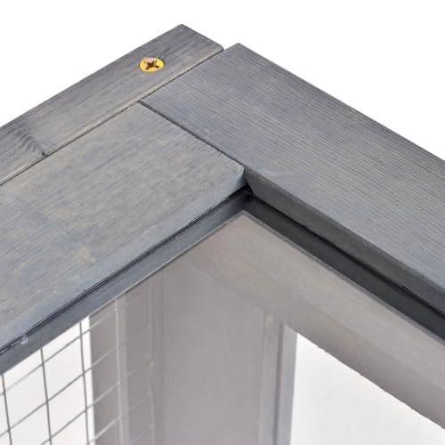 Wooden Tortoise House Indoor Turtle Habitat Enclosure Outdoor Reptile Cage