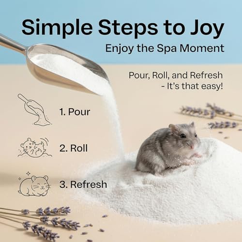 Sukh 14 OZ Hamster Sand Bath - Whit Fine Sand Hamster Bedding Reptile Silica Sand Gerbil Hideout for Hamster Squirrel Guinea Pig Rabbit Chinchillas Gerbil Syrian Mice Small Animals Small Pets - size: 14 OZ