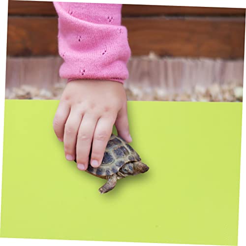Happyyami 2pcs Reptile Carpet Mat and Washable Liner for Terrarium Bedding for Lizard Turtle Habitat and Non-Absorbent Material
