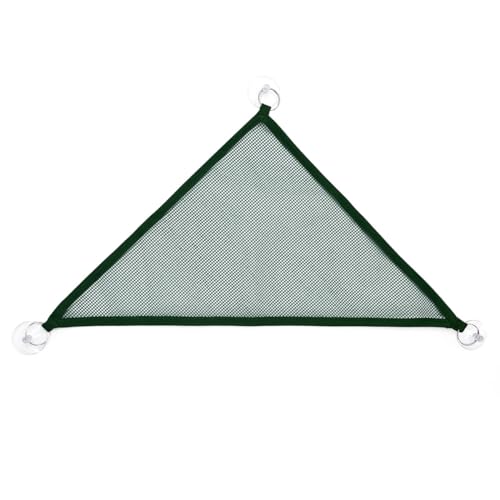 2 Pcs Bearded Dragon Lizard Hammock, Geckos Hammock, Breathable Mesh Reptile Hammock, Suitable for Iguanas, Anoles, Geckos, Snakes, Chameleon(Green) - color: Green