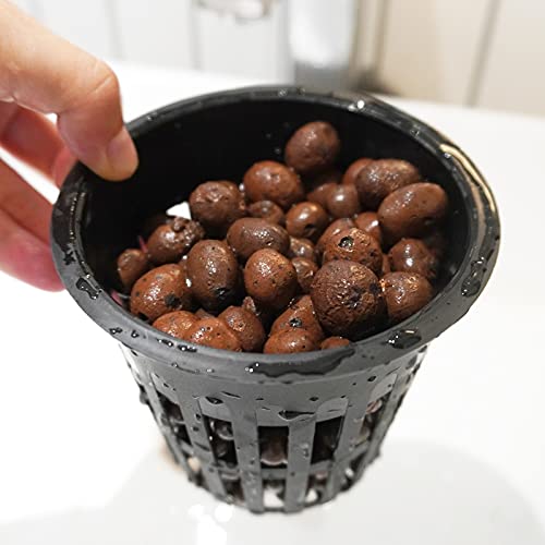 Leca Expanded Clay Pebbles 1LBS Grow Media for Indoor Plants Hydroponic Growing Gardening System Supplies … - size: 1LBS