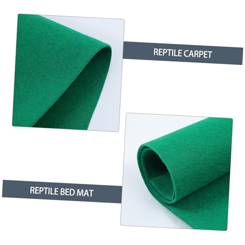 BESPORTBLE Reptile Material Bedding for Lizard Snake Turtle Cypress Mulch Carpet Pet Box Bottom Mat Crawler Pad