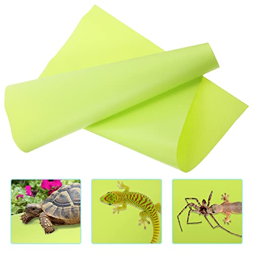 POPETPOP Reptile Carpet Mat for Bearded Dragons Lizards and Snakes Washable Terrarium Liner Extra Substrate for Leopard Geckos and Tortoises Easy Cleanup