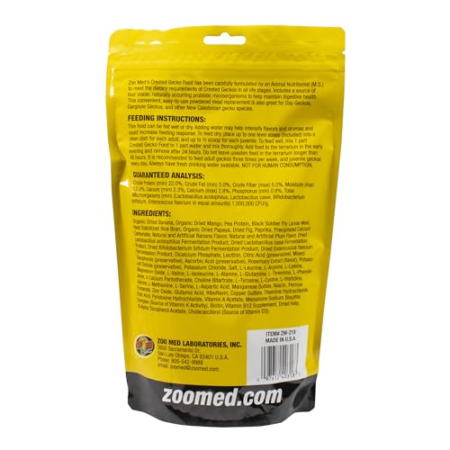 Zoo Med Crested Gecko Food - Plum - 1 lb