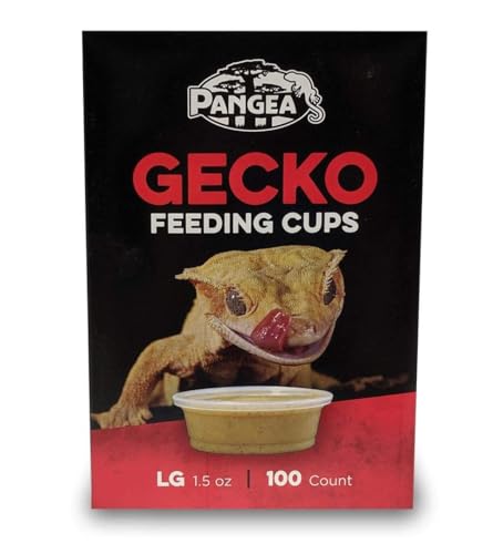 Pangea Large Gecko Ledge Replacement Cups 100 Count