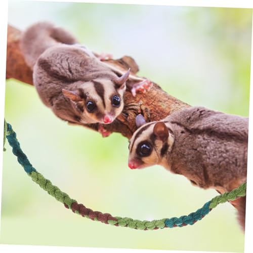 3pcs Climbing Vine Toys for Crabs Reptile Tank Climbing Ropes Rope Ladders Terrarium Decor