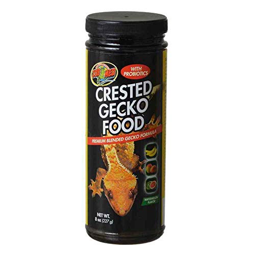 Zoo Med Crested Gecko Food - Watermelon - 8 oz, Black