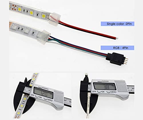 BSOD Outdoor LED Strip Lights Waterproof,IP68 Led Strip 12v Boat Underwater Lights 16.4ft 5050 SMD 300 Led Tube Flexible 5050 White Rope Light for Swimming Pool Boat Fish Tank - color: Cool White