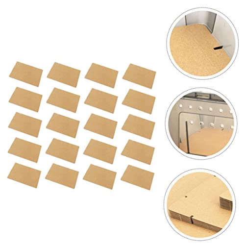 Toyvian 50 Sheets Reptiles Breeding Box Paper Mat Kraft Paper Liner for Reptile Habitat for Snakes Lizards and Turtles