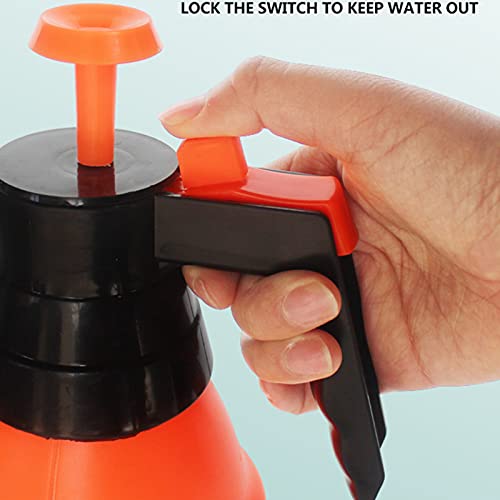 Hand Pressure Trigger Sprayers Adjustable Copper Nozzle Spray Bottle for Daily Garden Watering 1.5L Reptile Spray Humidifying Pot