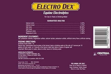 Farnam Horse Health Electro Dex Equine Elecrolytes, 5-Pound, Pink - size: 5 pounds