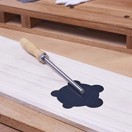 Pack of 4 Cabinet Scraper Card Set (4, 2Concave+2Convex) - style: 2Concave+2Convex