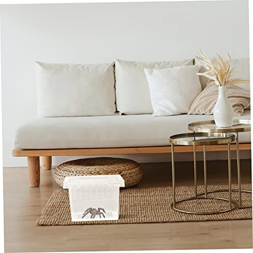 WOONEKY Full Observation Reptile Breeding Box Plastic Reptile Box Ventilation Fine Craftsmanship