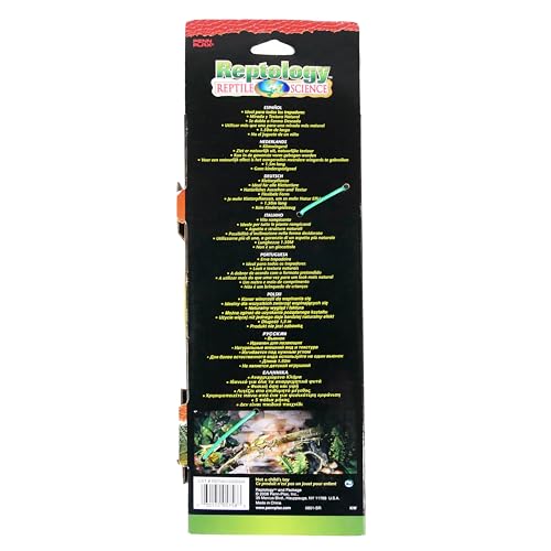 Penn-Plax Reptology Reptile Climber-Vine – Thick Green Vine Decoration for Terrariums – 5” Length (REP401) - size: 5' Green