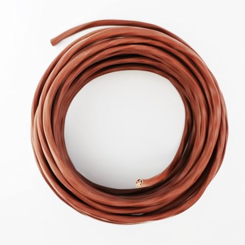 Thermostat Wire - Solid Copper 18 Gauge - CL2 - Power Circuit Cable (18/3Brown, 100ft) - color: 18/3Brown, size: 100ft