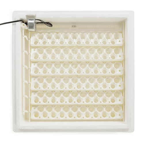 Farm Innovators 6 Pack Quail Rails - 20 Spot Small Egg Trays Only, Fits up to 120 Eggs Total - Compatible with Model 3200 Automatic Egg Turner