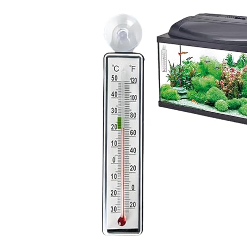 Fish Aquarium Temperature Gauge,Aquarium Supplies - Betta Tank Temperature Monitor,for Keepers Hobbyists Beginners Aquarists Pet Parents Home Office Study