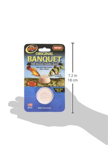 Zoo Med Original Banquet Feeding Block, 0.45-Ounce (Pack of 4) - size: 0.45 Ounce (Pack of 4)
