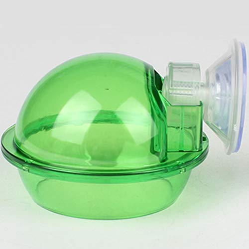 Suction Cup Reptile Feeder Reptile Feeding Food Bowl Escape Feeding Food Cricket Bowl Dish Gecko Ledge Suction Cup Water Dispenser Supplies for Gecko Lizard Bearded Dragon