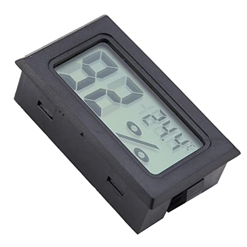 Yinhing YS 11 Digital Meter Temperature Humidity Hygrometer Built in Probe for Accurate Monitoring in Reptile Vivariums Home Office Greenhouse and Grow Room