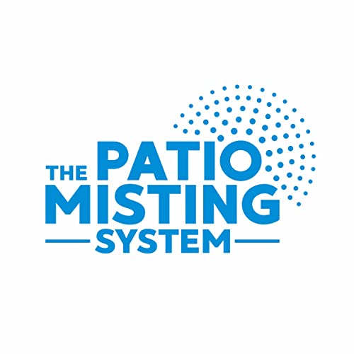 Patio Misters Pro - Ultra Fine Water Mister - Cooling Mist System for Midsize to Large Patio - High Pressure Misting Pump - Kit with Quiet Pump (1000 PSI) - DIY Installation