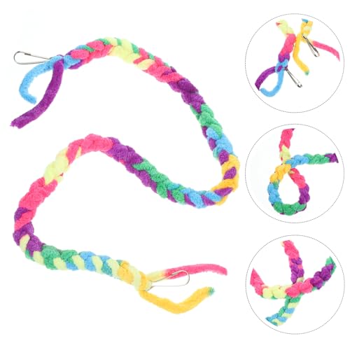HOMSFOU Hermit Crab Climbing Vine Reptile Vine Terrarium Accessory Decorative Climbing Rope for Geckos and Hermit Crabs Habitat Landscaping