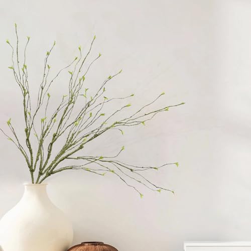 3pcs 49 inch Artificial Evergreen Vine Branches for Decoration Wall Tree Artificial Hanging Leaf Plant Indoor and Outdoor Decorative Fake Plants (Dark Green)